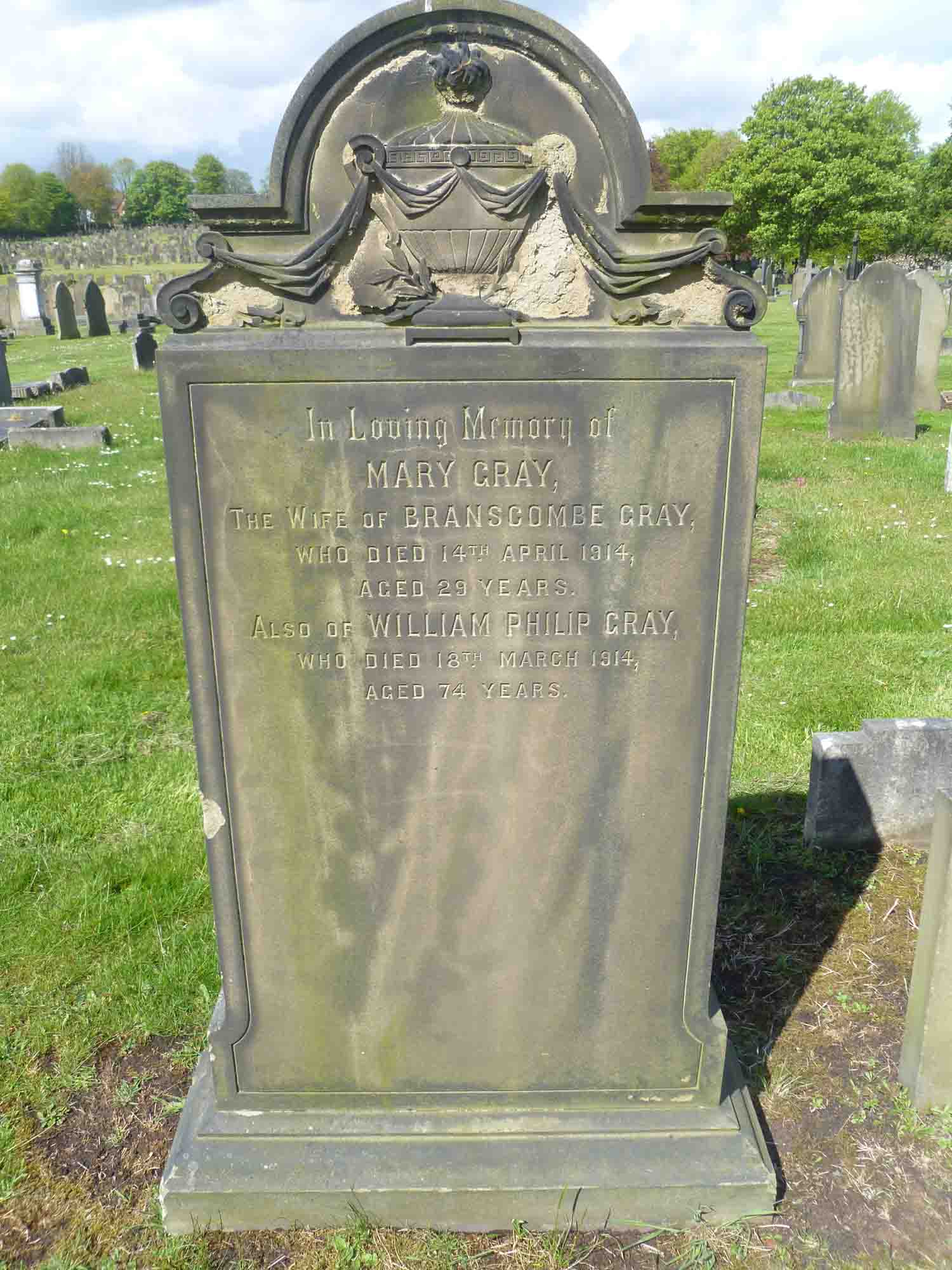 Gray, Mary & William P (E Left 230)